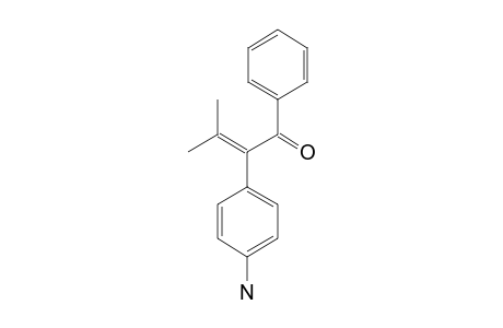 2-(4-aminophenyl)-3-methyl-1-phenylbut-2-en-1-one