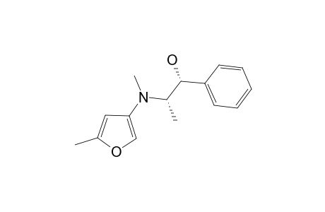 (1S,2S)-2-[N-METHYL-N-(5-METHYLFURAN-3-YL)-AMINO]-1-PHENYLPROPAN]-1-OL