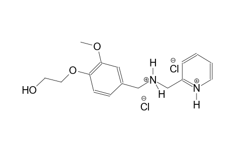 pyridinium, 2-[[[[4-(2-hydroxyethoxy)-3-methoxyphenyl]methyl]ammonio]methyl]-, dichloride