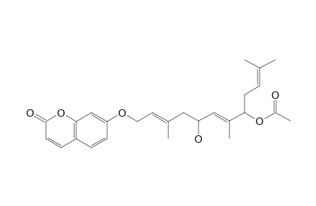 8-ACETOXY-5-HYDROXYUMBELLIPRENIN