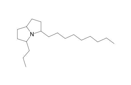 3-nonyl-5-propyl-pyrrolizidine