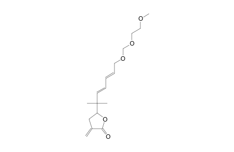 5-[(2E,4E)-6-[(2-METHOXYETHOXY)-METHOXY]-1,1-DIMETHYL-2,4-HEXADIENYL]-3-METHYLENEDIHYDRO-2(3H)-FURANONE