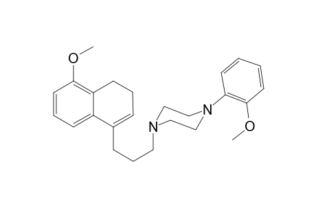 1-(2-Methyoxyphenyl)-4-[3-(1,2-dihydro-8-methoxynaphthalen-4-yl)-n-propyl]piperazine