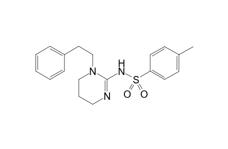 4-methyl-N-(1-phenethyl-5,6-dihydro-4H-pyrimidin-2-yl)benzenesulfonamide