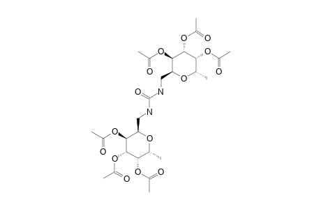 1,3-DI-N-(2,3,4-TRI-O-ACETYL-BETA-L-FUCOPYRANOSYLMETHYL)-UREA