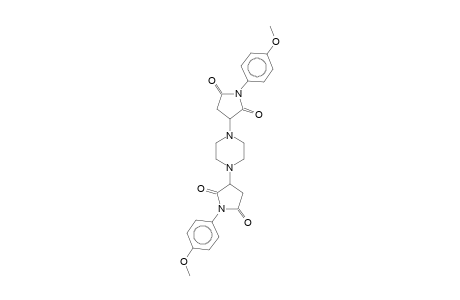 2,2'-(1,4-Piperazinediyl)bis[N-(4-methoxyphenyl)succinimide]