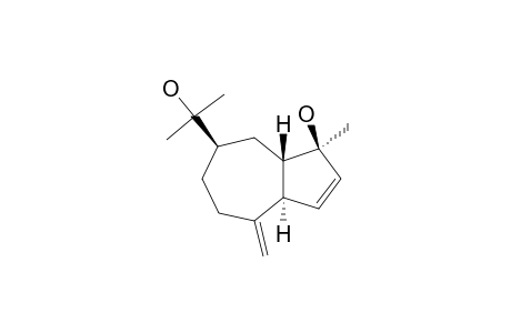 (1-ALPHA,5-BETA,7-BETA)-2,10(14)-GUAIADIEN-4-BETA,11-DIOL