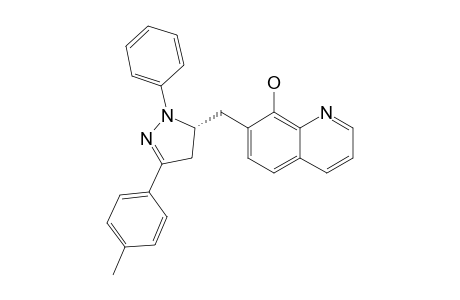 7-(2-PHENYL-5-PARA-TOLYL-3,4-DIHYDRO-2H-PYRAZOL-3-YL-METHYL)-QUINOLIN-8-OL