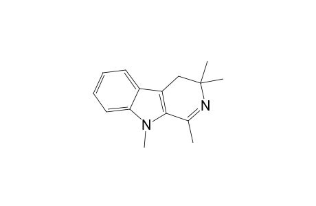 1,3,3,9-tetramethyl-3,4-dihydro-b-carboline