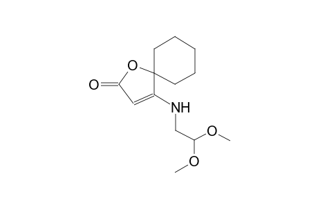 4-[(2,2-dimethoxyethyl)amino]-1-oxaspiro[4.5]dec-3-en-2-one