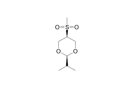 CIS-2-ISOPROPYL-5-METHYLSULPHONYL-1,3-DIOXANE