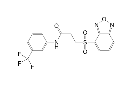 propanamide, 3-(2,1,3-benzoxadiazol-4-ylsulfonyl)-N-[3-(trifluoromethyl)phenyl]-