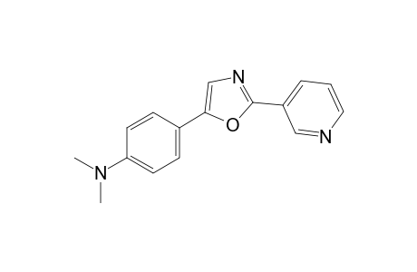 5-[p-(dimethylamino)phenyl]-2-(3-pyridyl)oxazole