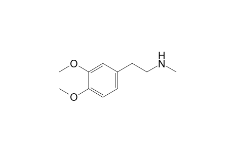 3,4-dimethoxy-N-methylphenethylamine