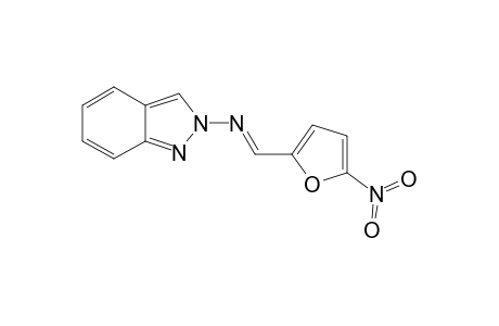 2-[N=CH-(5'-NITROFUR-2'-YL)]-INDAZOLE