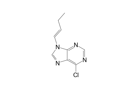 9-(But-1-en-1-yl)-6-chloro-9H-purine