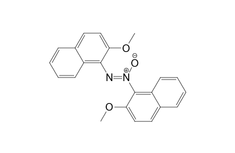 Diazene, bis(2-methoxy-1-naphthalenyl)-, 1-oxide