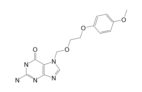 7-[[2-(PARA-METHOXYPHENYLOXY)-ETHOXY]-METHYL]-GUANINE