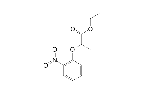 PROPIONIC ACID, 2-/O-NITROPHENOXY/-, ETHYL ESTER