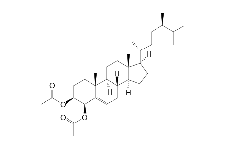 (20R,24R)-3beta,4beta-Diacetoxycampest-5-ene