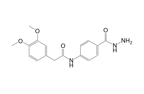 2-(3,4-dimethoxyphenyl)-N-[4-(hydrazinocarbonyl)phenyl]acetamide