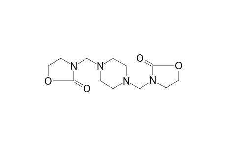 Piperazine, 1,4-bis(2-oxooxazolidin-3-ylmethyl)-