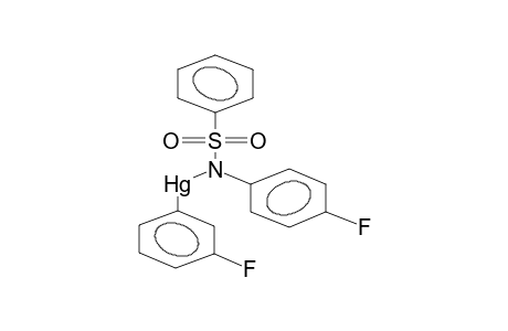 N-(META-FLUOROPHENYLMERCURO)-N-(PARA-FLUOROPHENYL)BENZENSULPHONYLAMIDE