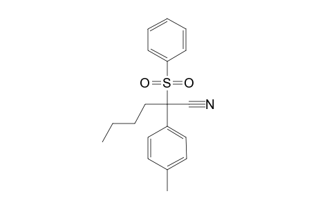 N-BUTYL-(PARA-TOLYL)-PHENYLSULFONYLACETONITRILE