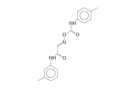 N-(para-tolyl)-O-[(3-methylphenyl)carbamoylmethyleneamino]carbamate