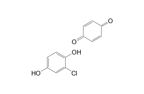 2,5-Cyclohexadiene-1,4-dione, compd. with 2-chloro-1,4-benzenediol (1:1)