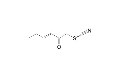 (E)-1-THIOCYANATOHEX-3-EN-2-ONE