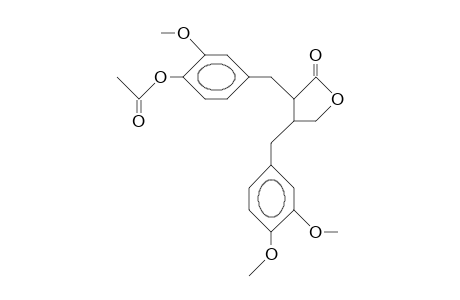 Isoarctigenin monoacetate