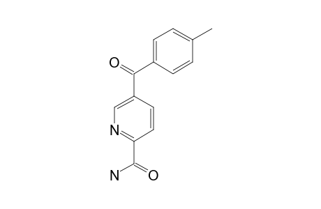 5-(4-METHYL-BENZOYL)-PYRIDINE-2-CARBOXAMIDE