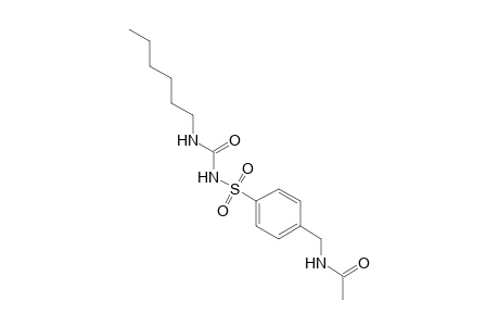 1-[(alpha-ACETAMIDO-p-TOLYL)SULFONYL]-3-HEXYLUREA