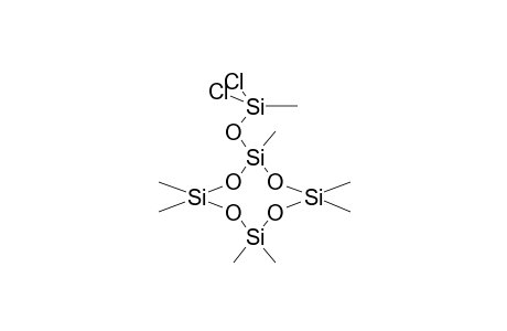 2-DICHLOROMETHYLSILYLOXY-2,4,4,6,6,8,8-HEPTAMETHYLCYCLOTETRASILOXANE