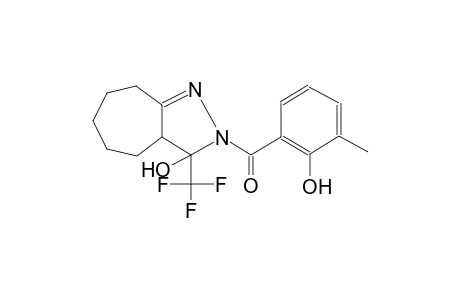 cyclohepta[c]pyrazol-3-ol, 2,3,3a,4,5,6,7,8-octahydro-2-(2-hydroxy-3-methylbenzoyl)-3-(trifluoromethyl)-