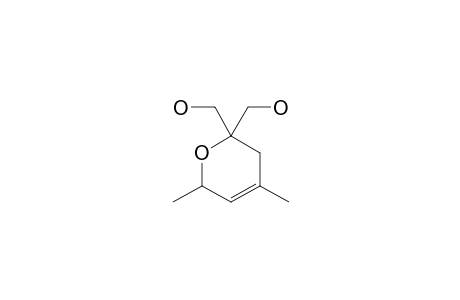 2,2-DIHYDROXYMETHYL-4,6-DIMETHYL-3,6-DIHYDRO-2H-PYRAN