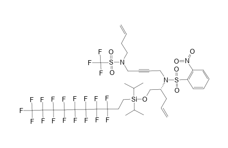 #40;(R)-N-[4-[N-(BUT-3-ENYL)-1,1,1-TRIFLUOROMETHYLSULFONAMIDO]-BUT-2-YNYL]-N-[1-[(3,3,4,4,5,5,6,6,7,7,8,8,9,9,10,10,10-HEPTADECAFLUORODECYL)-DIISOPROPYLSILYLOX