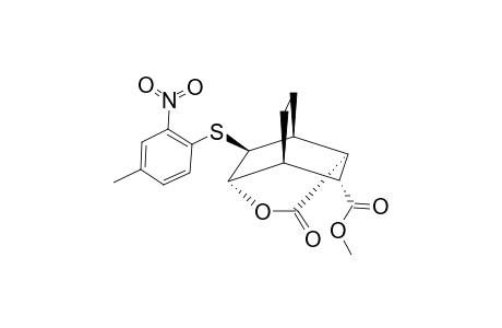 Methyl-(2sr, 7RS)-2-(4'-methyl-2'-nitrophenylthio)-4-oxa-5-oxotricyclo-[4.4.0.0(3,8)]-decan-7-carboxylate