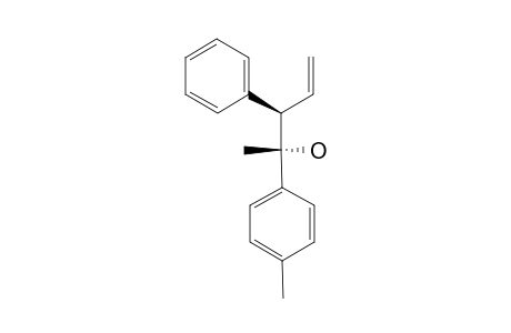 (2S*,3R*)-2-(4-METHYLPHENYL)-3-PHENYL-4-PENTEN-2-OL