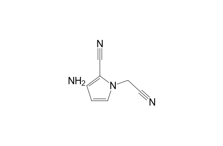 1H-2-Pyrrolecarbonitrile, 3-amino-1-(cyanomethyl)