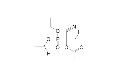 DIETHYL ALPHA-ACETOXY-ALPHA-CYANOETHYLPHOSPHONATE