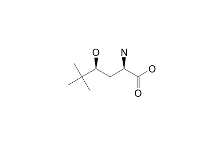 (-)-(2S,4S)-2-AMINO-4-HYDROXY-5,5-DIMETHYLHEXANOIC-ACID