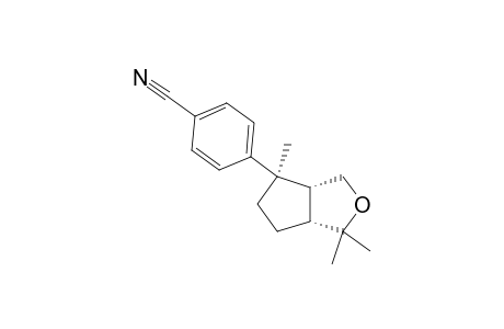 CIS,TRANS-6-(PARA-CYANOPHENYL)-2,2,6-TRIMETHYL-3-OXABICYCLO-[3.3.0]-OCTANE