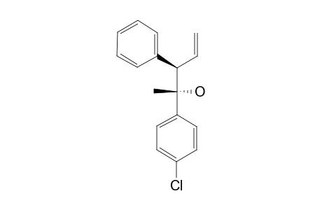 (2S*,3R*)-2-(4-CHLOROPHENYL)-3-PHENYL-4-PENTEN-2-OL