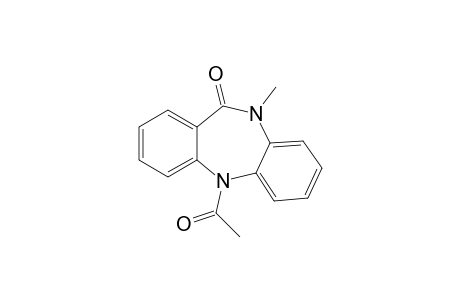 10-Methyl-5,10-dihydro-5-acetyl-11H-dibenzo[b,e][1,4]diazepin-11-one