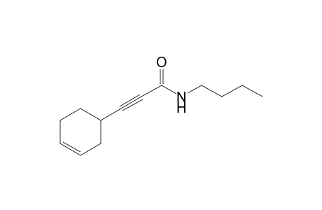 N-(n-Butyl)-3-cyclohexenylpropiolamide