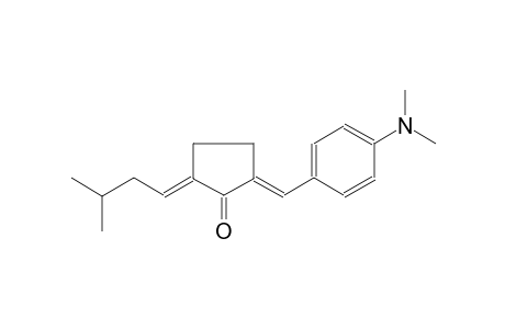 cyclopentanone, 2-[[4-(dimethylamino)phenyl]methylene]-5-(3-methylbutylidene)-, (2E,5E)-