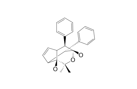 8,8-DIMETHYL-ENDO-2,SYN-10-DIPHENYL-9-OXATRICYCLO-[4.3.1.0(3,7)]-DEC-4-ENE-1,7-DIOLE