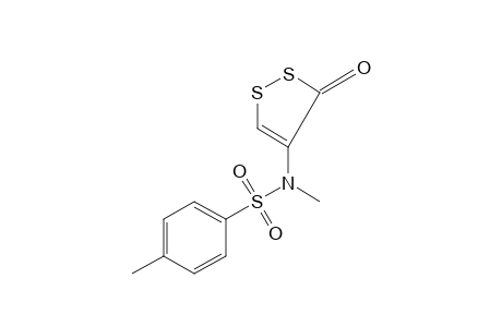 N-METHYL-N-(3-OXO-3H-1,2-DITHIOL-4-YL)-p-TOLUENESULFONAMIDE